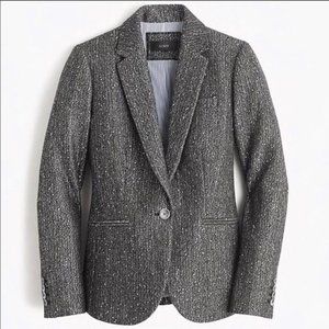 J Crew Campbell Sparkle Holiday Donegal Blazer